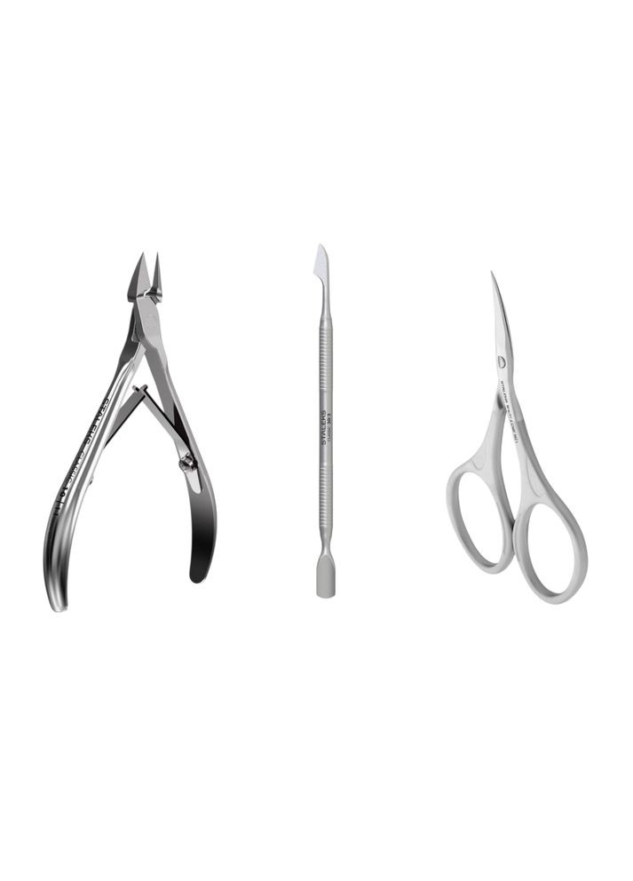 Набір універсальний CLASSIC 3в1 для манікюру: Кусачки 11 мм, Ножиці та Лопатка Staleks (363970392)