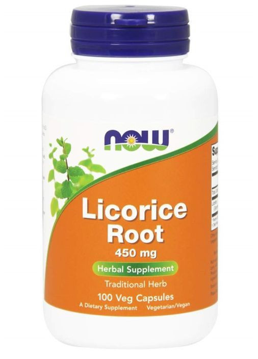 Licorice Root 450 mg 100 Caps Now Foods (362418958)