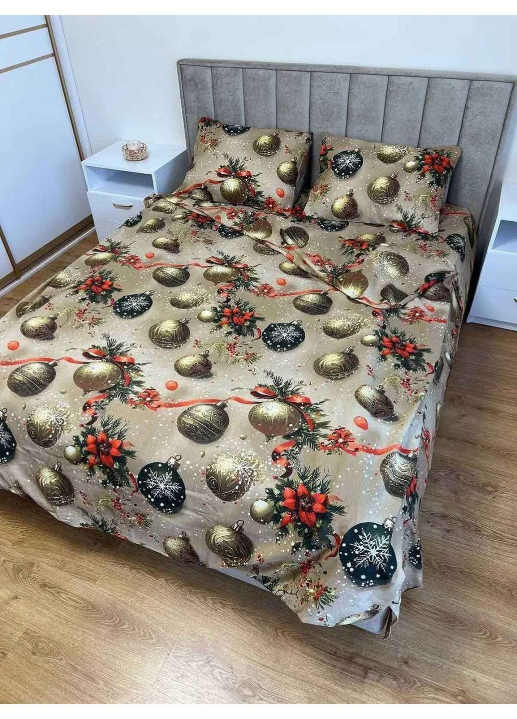 Односпальный - полуторный комплект Постельного белья Байка - Фланель 100% хлопок размер 150х220 см SOVA текстиль Байка - фланель (366299225)