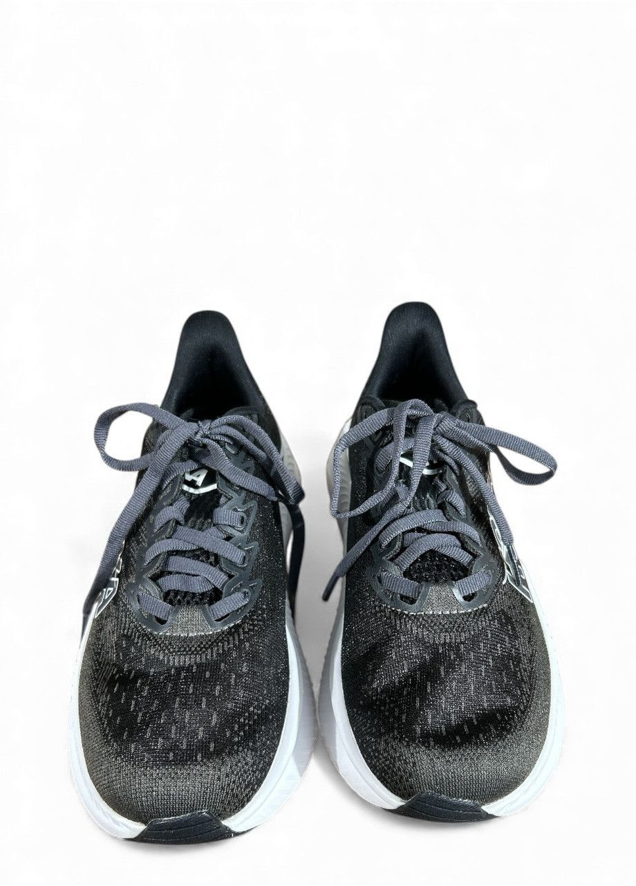 Женские кроссовки One One Mach 6 1147810 BWHT, Размер 36 2/3 (US 5.5B), 22.5 см, HOKA чёрные (369164433)