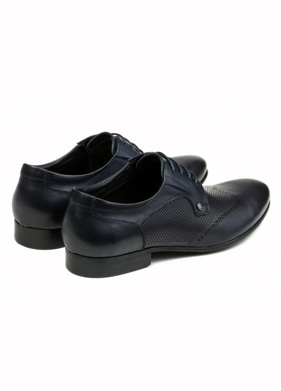 Темно-синие туфли 7162307 43 цвет тёмно-синий Carlo Delari
