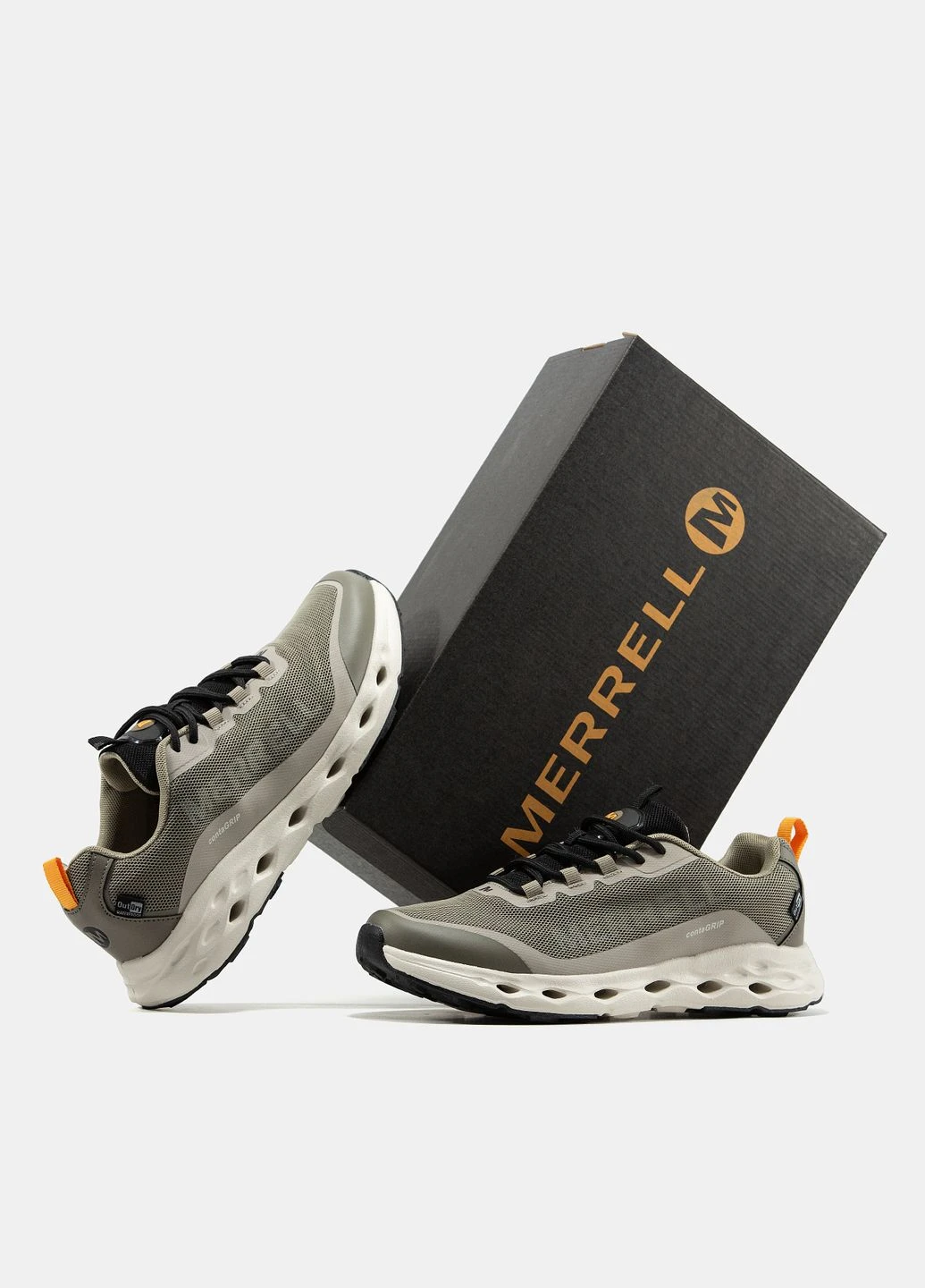 Бежеві Осінні кросівки чоловічі merrell drainmaker xtr beige olive | меррелл дреінмейкер бежеві No Brand