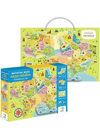 Магнитная карта Украины 200268 4823115908698 Dodo (372706985)