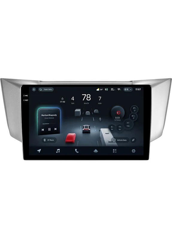 Штатна магнітола CC4 Pro 2K 12+256 Gb Lexus RX300 RX330 RX350 RX400H Toyota harrier 2003-2009 9" Teyes (378900479)
