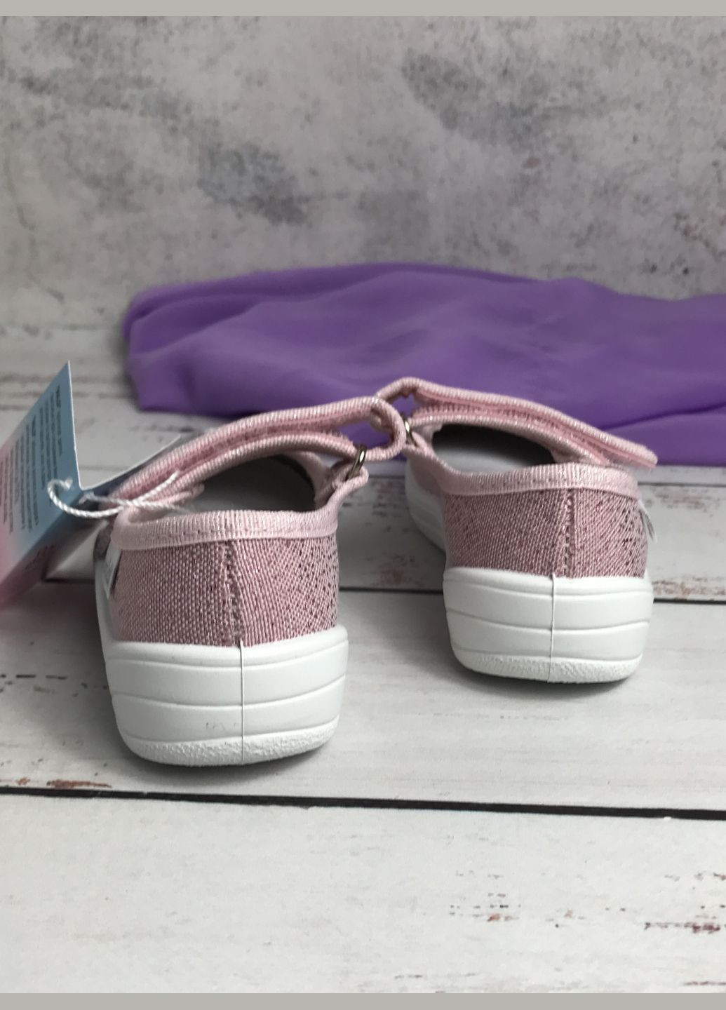 Капці дитячі текстильні для дівчинки Рожевий (338) Waldi (340113363)