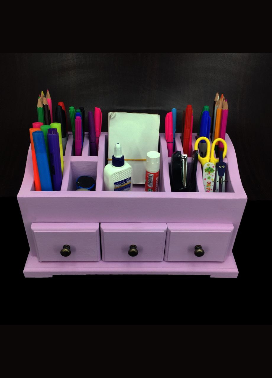 Органайзер настільний з дерева Хемлок флокс (КНЦ-006255) No Brand (328226443)