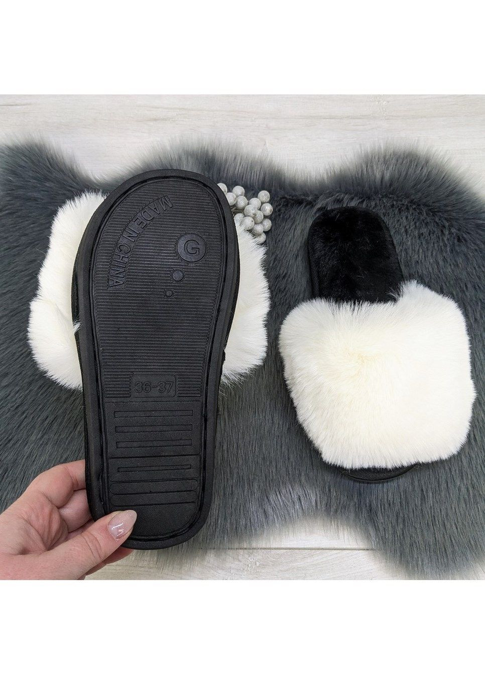 Тапочки жіночі хутряні Lion (298120703)