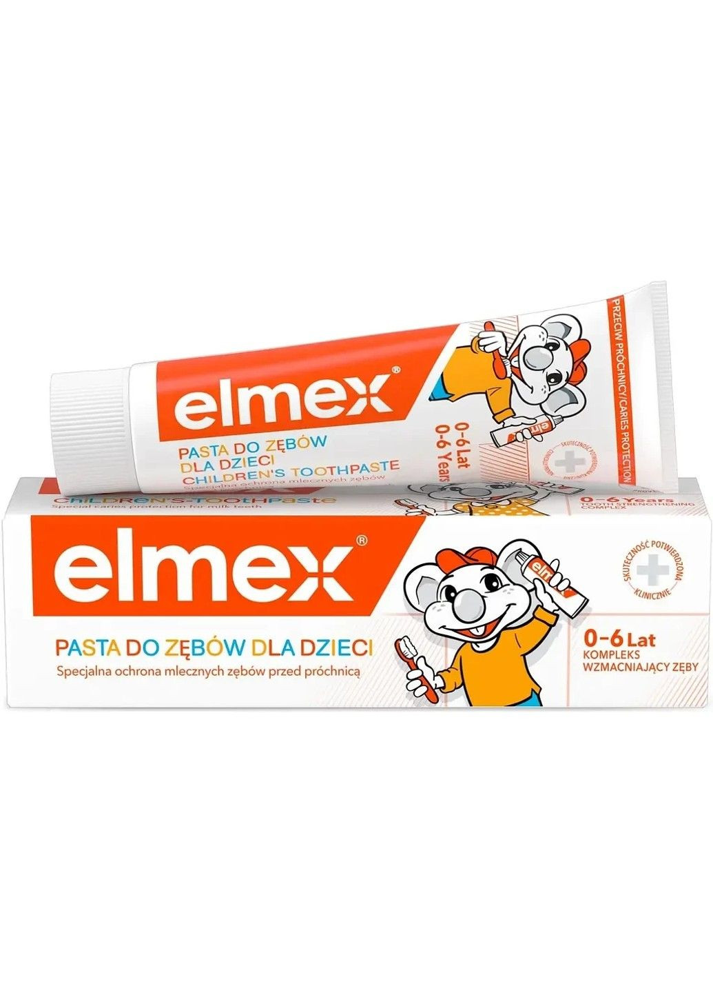 Детская зубная паста Children’s Toothpaste 50 мл | Защита от кариеса 0–6 лет Elmex (346483992)