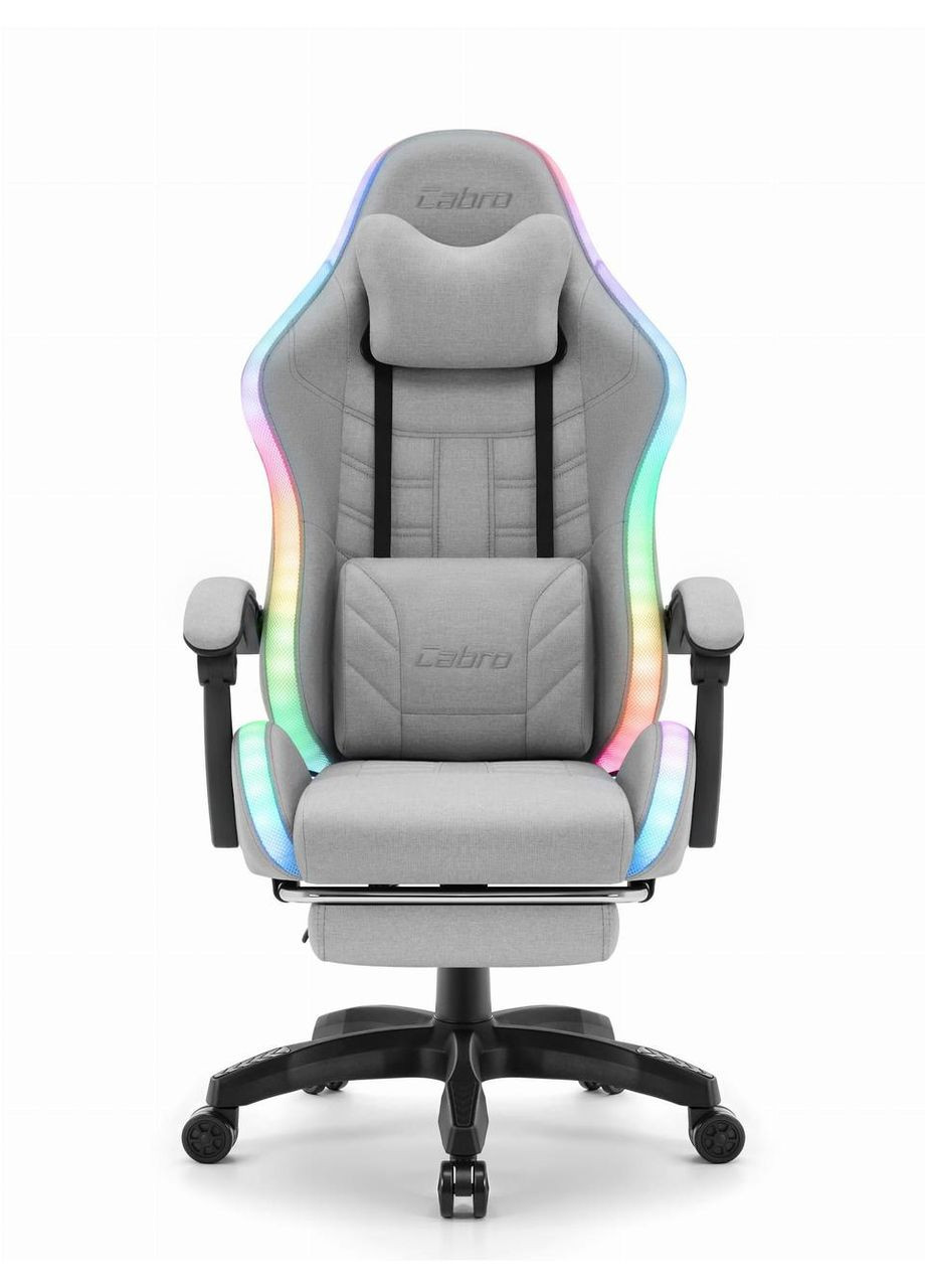 Кресло C501 LED Grey ткань No Brand (361443801)