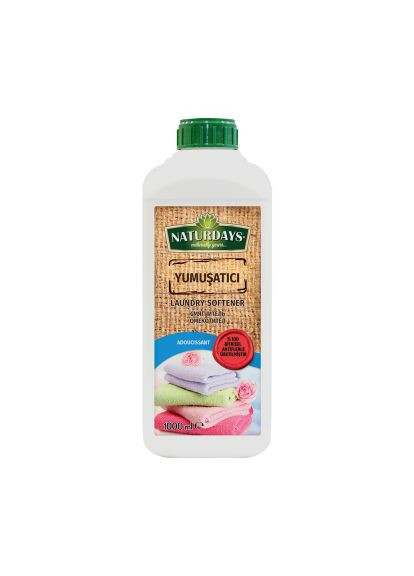 Натуральний пом’якшувач тканин з кокосовою олією, 1000 мл Naturdays (301868349)