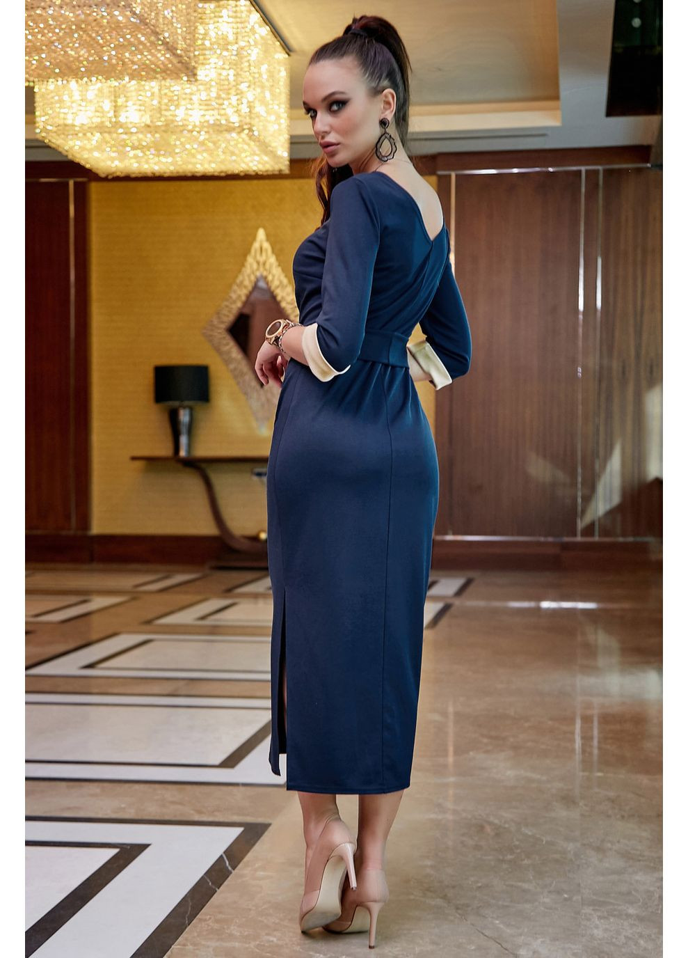 Синя сукня 1264.3862 Seventeen