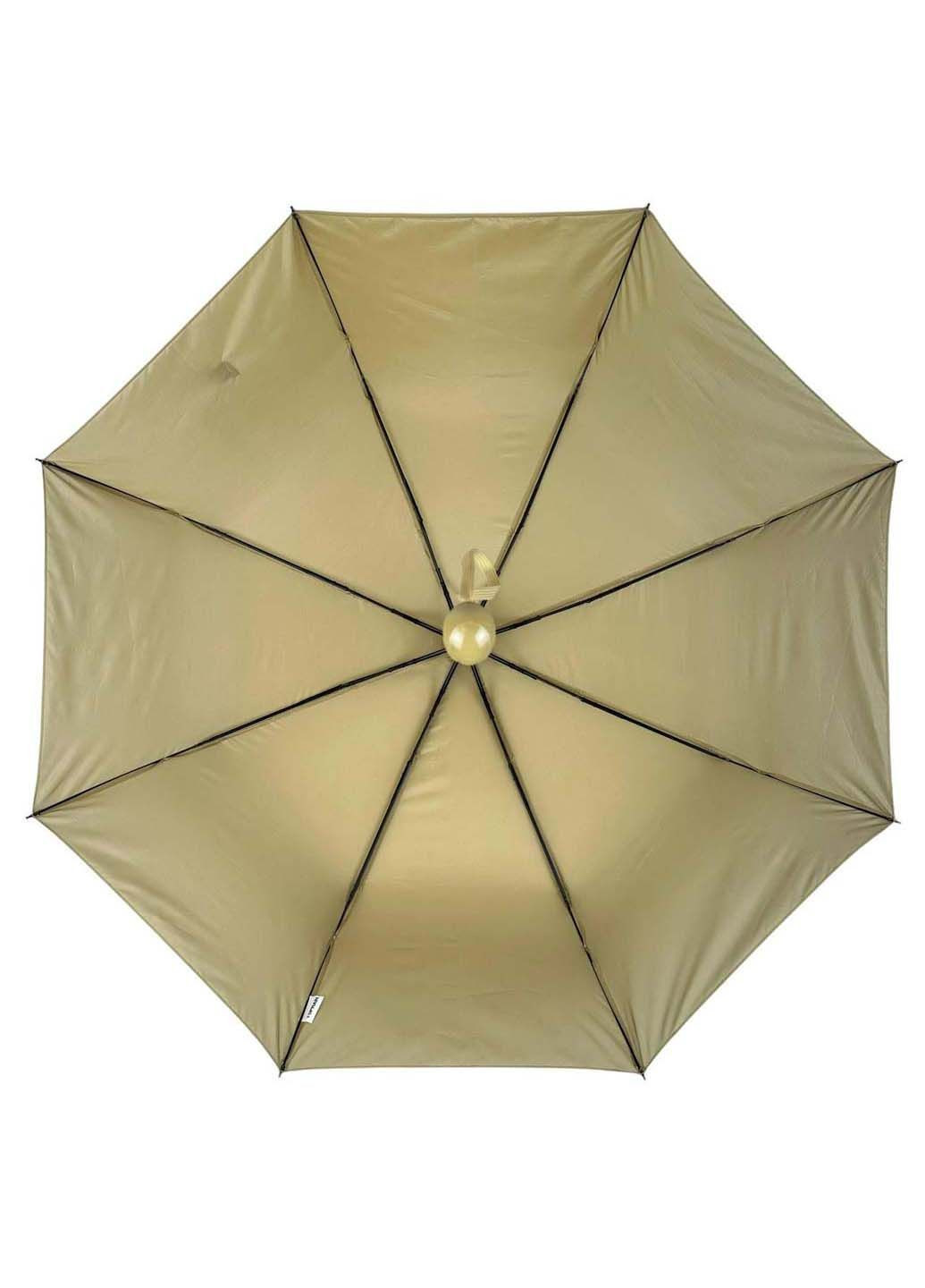 Жіноча однотонна парасоля напівавтомат на 8 спиць Toprain (289977488)