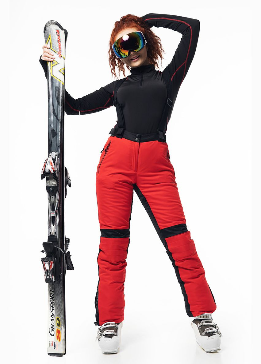 Жіночий лижний костюм 21764-7603 червоний Freever (278634062)