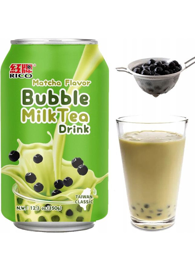 Напій молочний Bubble Milk Tea Drink Matcha Flavor 340 мл No Brand (349812034)