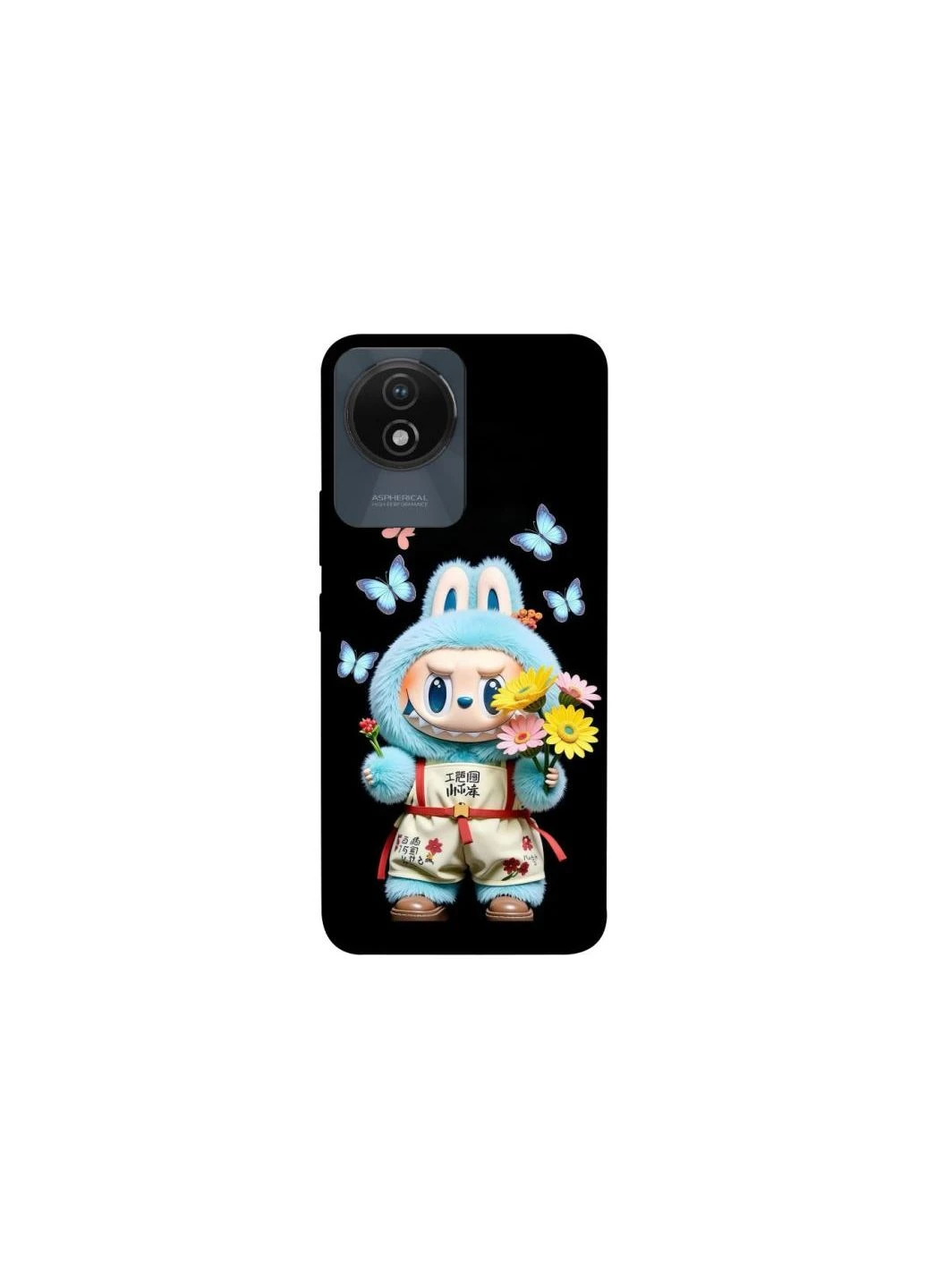 Чехол на Vivo Y02 Japan Labubu Frontalka (354672677)