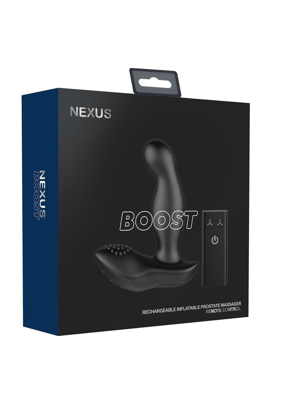 Вибромассажер простаты Nexus Boost с надувной головкой, пульт ДУ No Brand (303886135)