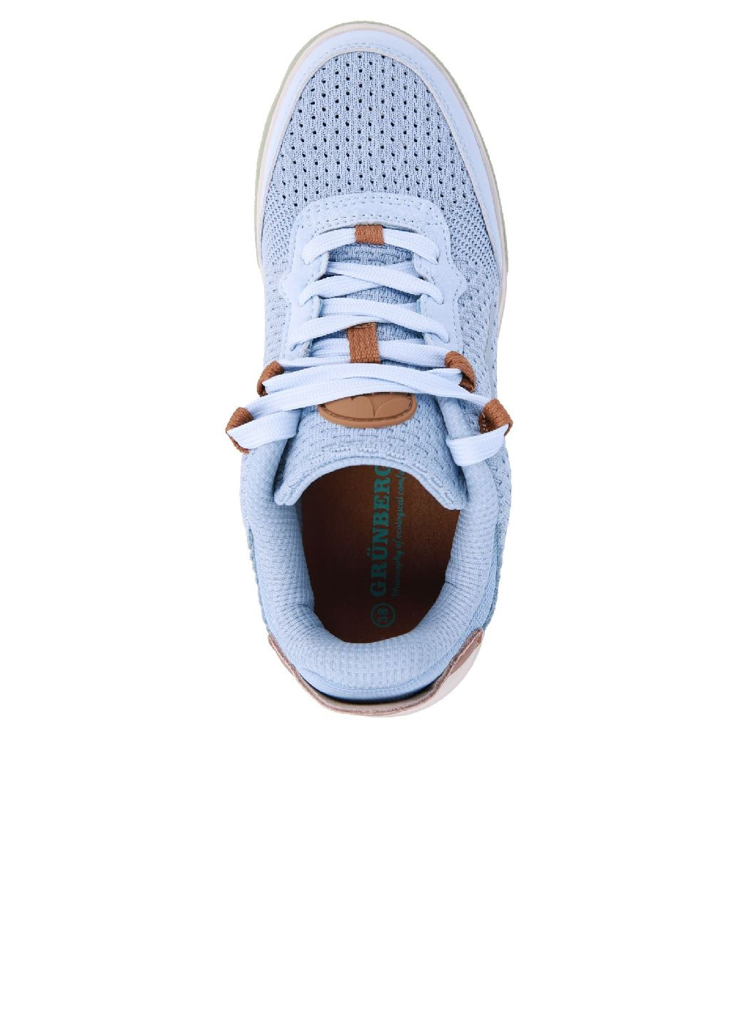 Кросівки жіночі Grunberg блакитні демісезони (293343603)