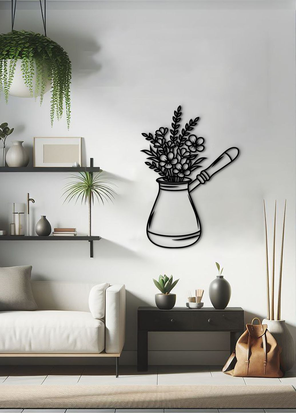 Сучасна картина на кухню, декор для кімнати "Кава в турці", декоративне панно 60х43 см Woodyard (292013252)