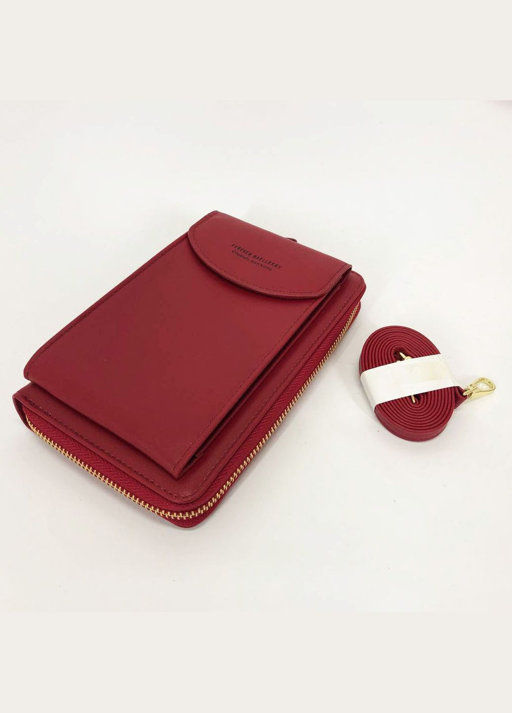 Жіночий клатч-шумка Forever Young, гаманець сумка з відділенням для телефону. Колір: рожевий Baellerry (298566484)