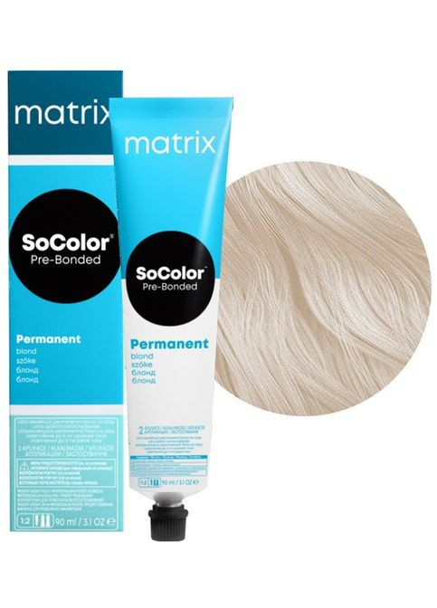 Стійка кремфарба для освітлення волосся SoColor Pre-Bonded Ultra Blonde UL-P ультра блонд перлинний, Matrix (292736013)