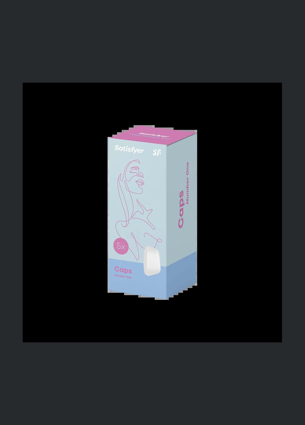 Запасні насадки для вакуумного стимулятора Number One MULTISHOP Satisfyer (341303425)