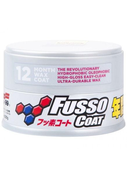 Защитное покрытие-полироль Fusso Coat 12 Months Protection Soft99 (365657431)