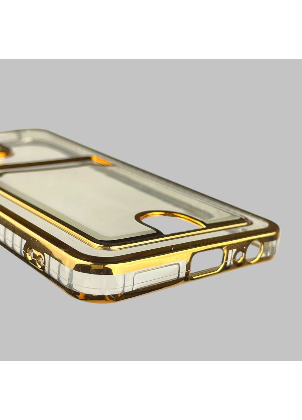 Чехол для Redmi Note 10 с золотой окантовкой с карманом для карт на сяоми редми нот 10 золотой Xiaomi (366019457)