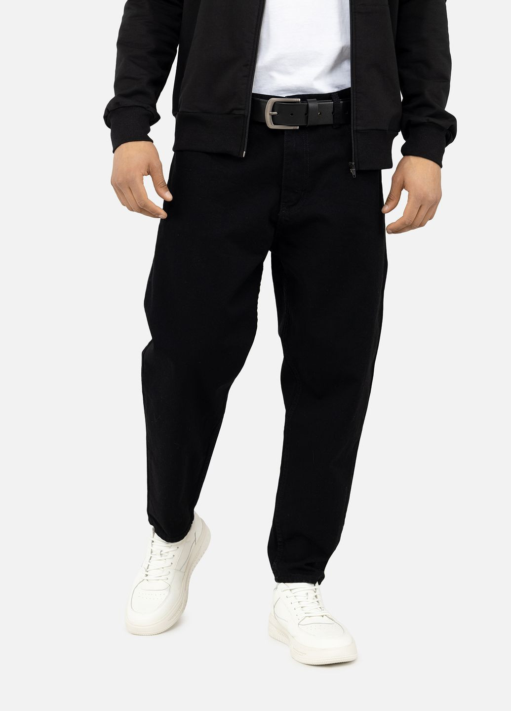 Чоловічі джинси колір чорний ЦБ-00245479 BIG GASTINO (283250416)