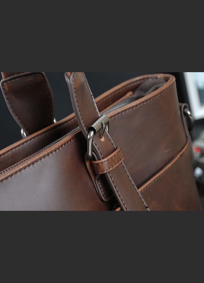 Чоловіча сумка для роботи Коричневий No Brand (302391131)