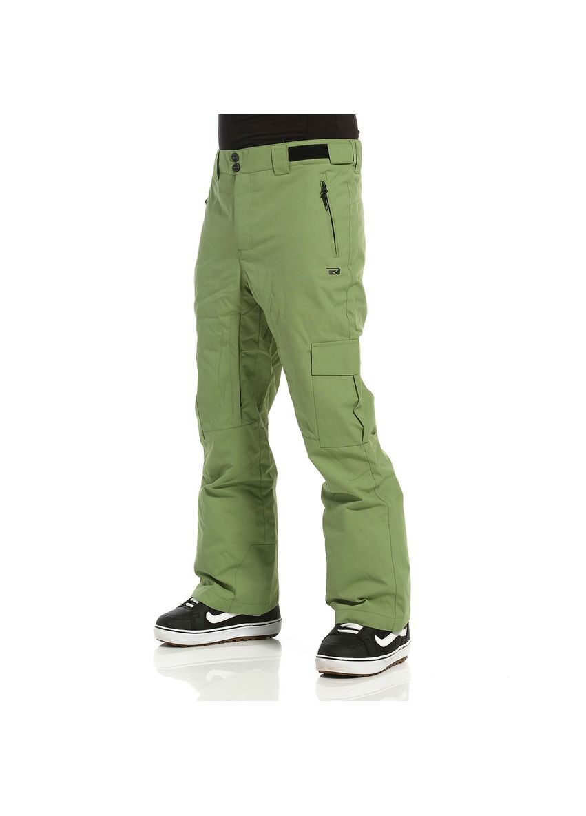 Зеленые демисезонные брюки Rehall