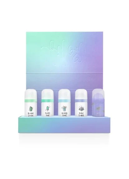 Подарочный набор Dreamy Rainbow Set из 5 мини-пенок для душа, 5 шт* 50 мл Bilou (338862768)