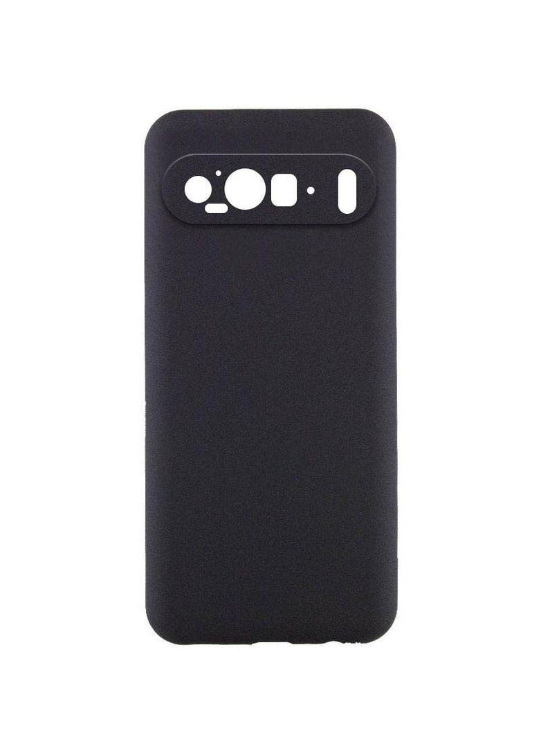 Чорний силіконовий чохол із захистом камери на Google Pixel 9 Pro Epik (334304917)