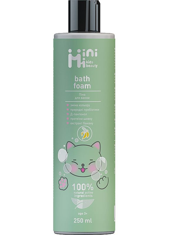 Піна для ванни Банан, 250 мл MiniMi kids beauty (356174684)