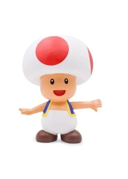 Cупер марио Super Mario человек гриб mushroom man игровая детская фигурка 25 см NECA (280258089)