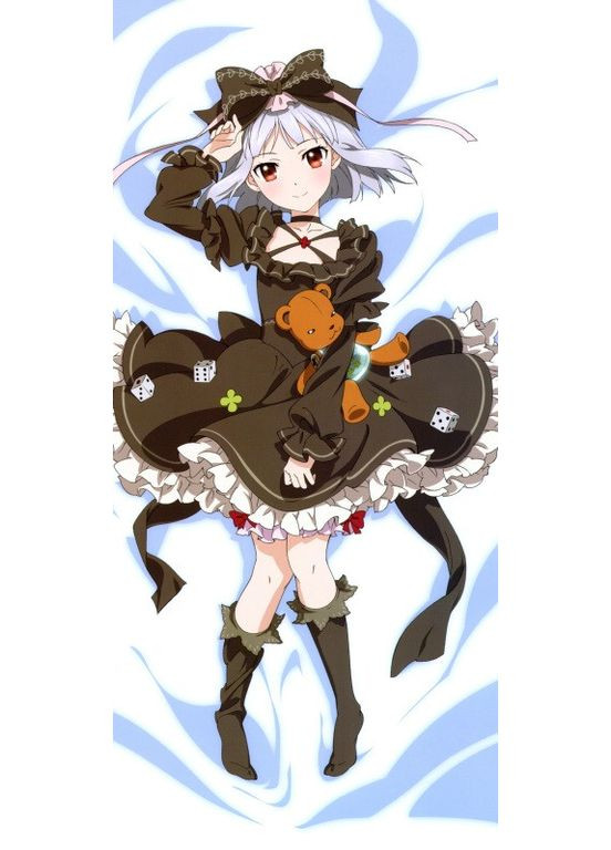 Дакiмакура 150 х 50 см Akari Акарі Подушка обнімашка аніме принт зі знімною наволочкою Viva (346057887)