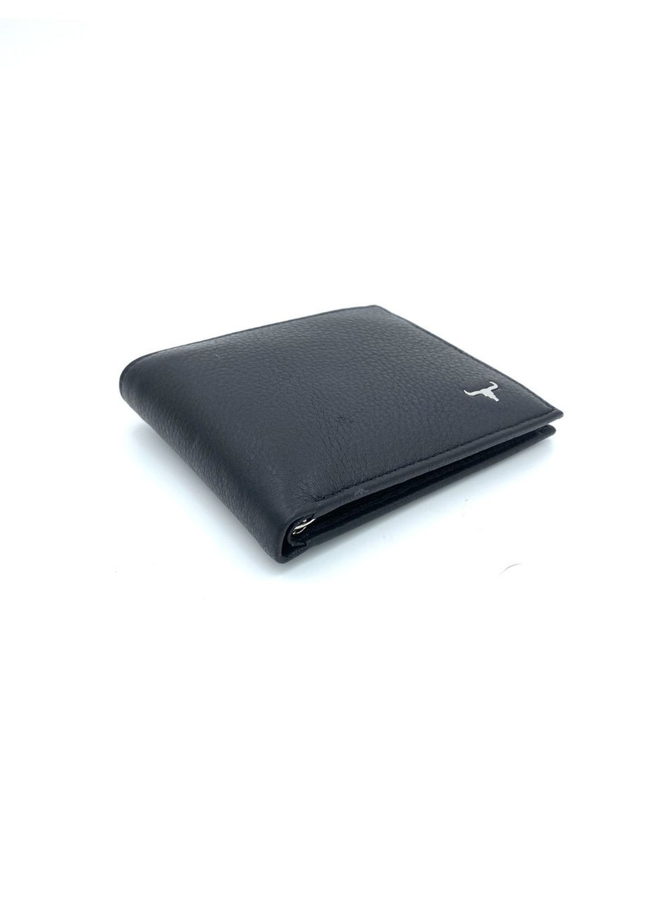 Чоловіче портмоне з натуральної шкіри BA4-10 чорне 11.5 х 9.5 х 2 Balisa (367263735)
