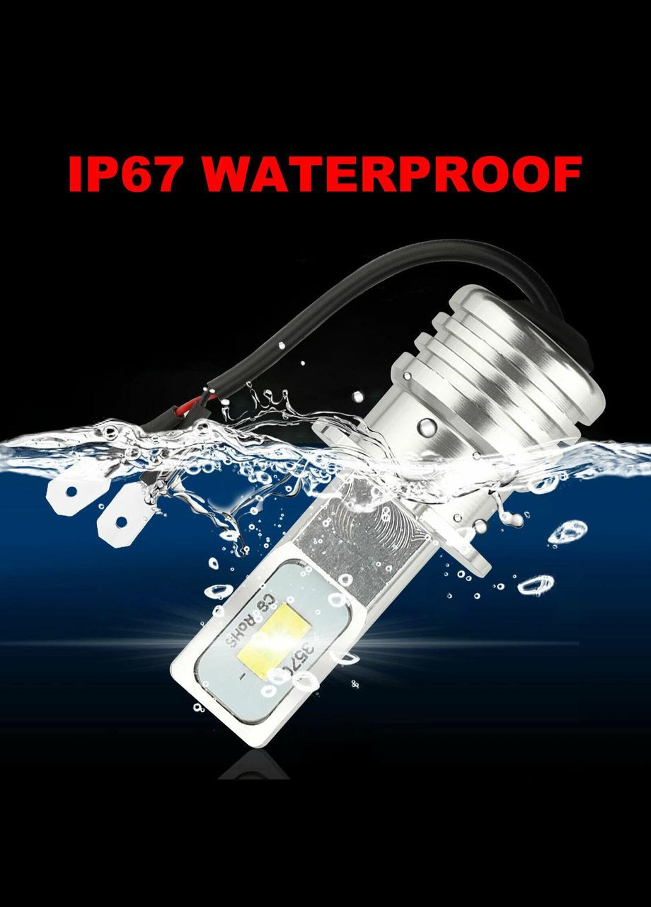 Компактная светодиодная лампа H3 LED CREE 3570 SMD 7Вт желтый No Brand (302242033)