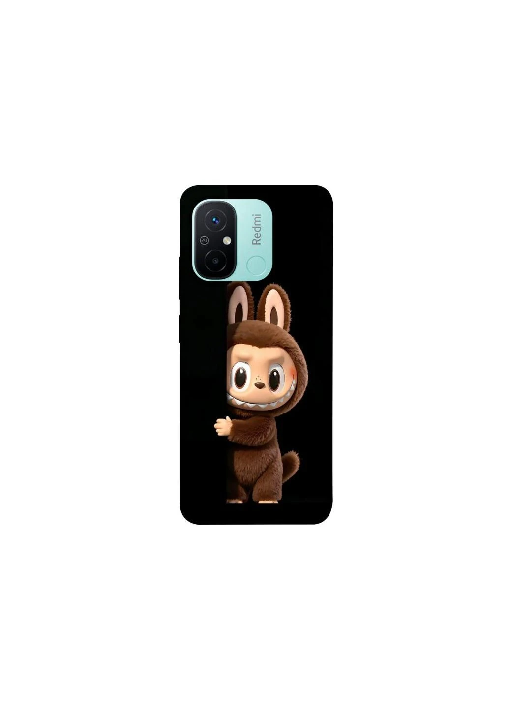 Чохол на Xiaomi Redmi 12C / Poco C55 Boo Labubu Frontalka (354670160)