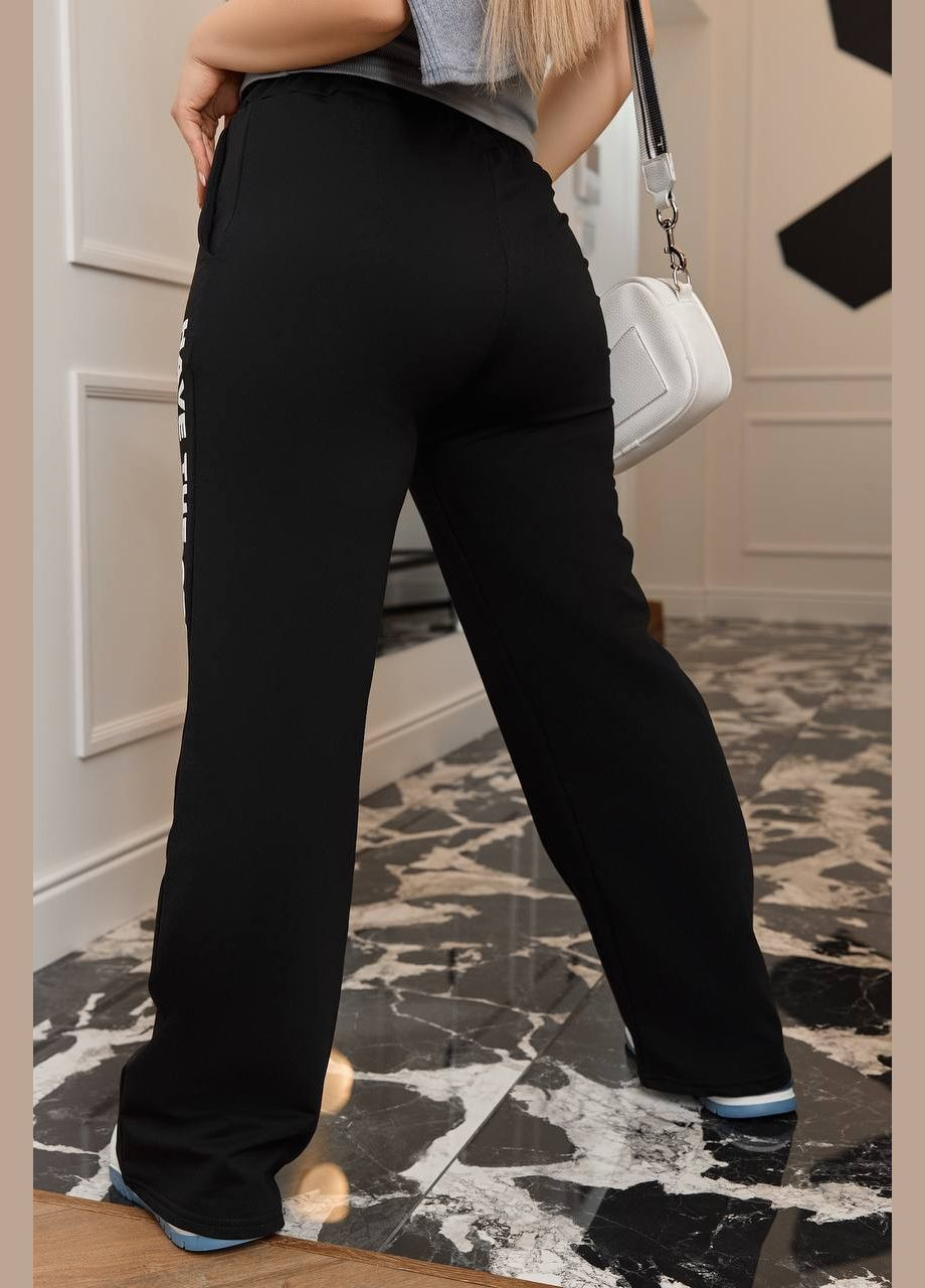 Жіночі брюки карго колір чорний р.46/48 450372 New Trend (282927935)