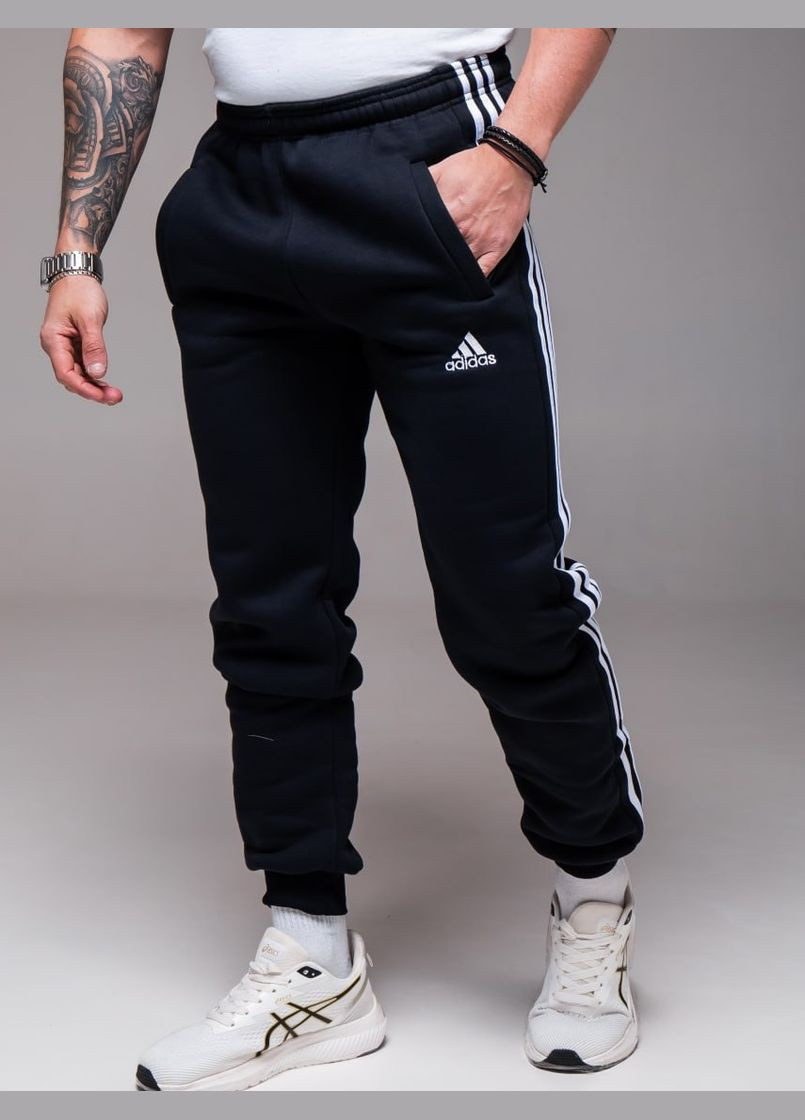 Штани Спортивні Утеплені на манжеті тринитка на флісі Висока Якість No Brand (316505507)