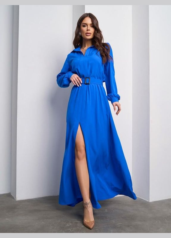 Синее платье Fashion