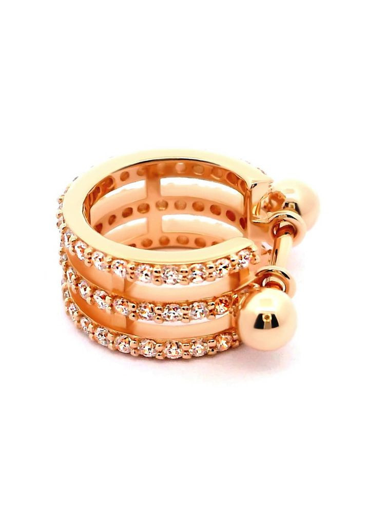 Золота сережка-кафа (з40081) IRIJ (331016838)