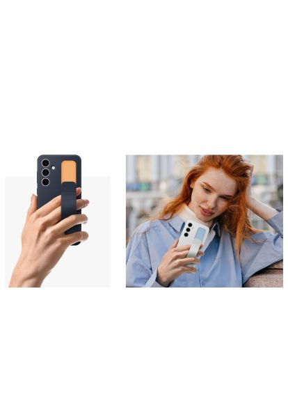 Чохол до мобільного телефона (EF-GS721CJEGWW) Samsung Galaxy S24 FE (S721) Standing Grip Case grey (380268384)