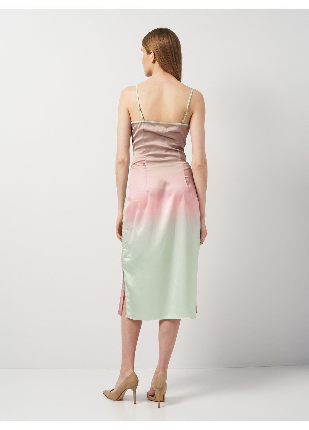 Салатова кежуал сукня Missguided з градієнтом