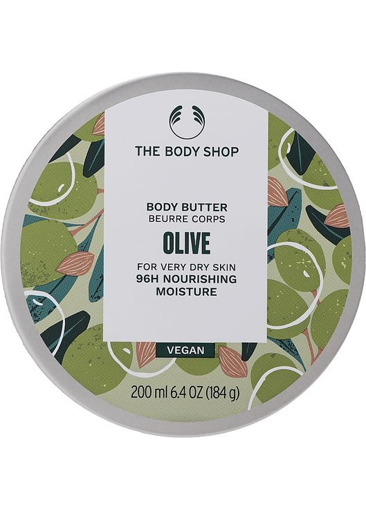 Масло для тіла "Оливка" Olive Body Butter For Very Dry Skin 96H Nourishing Moisture 200ml (1110277-92512) The Body Shop (368605180)