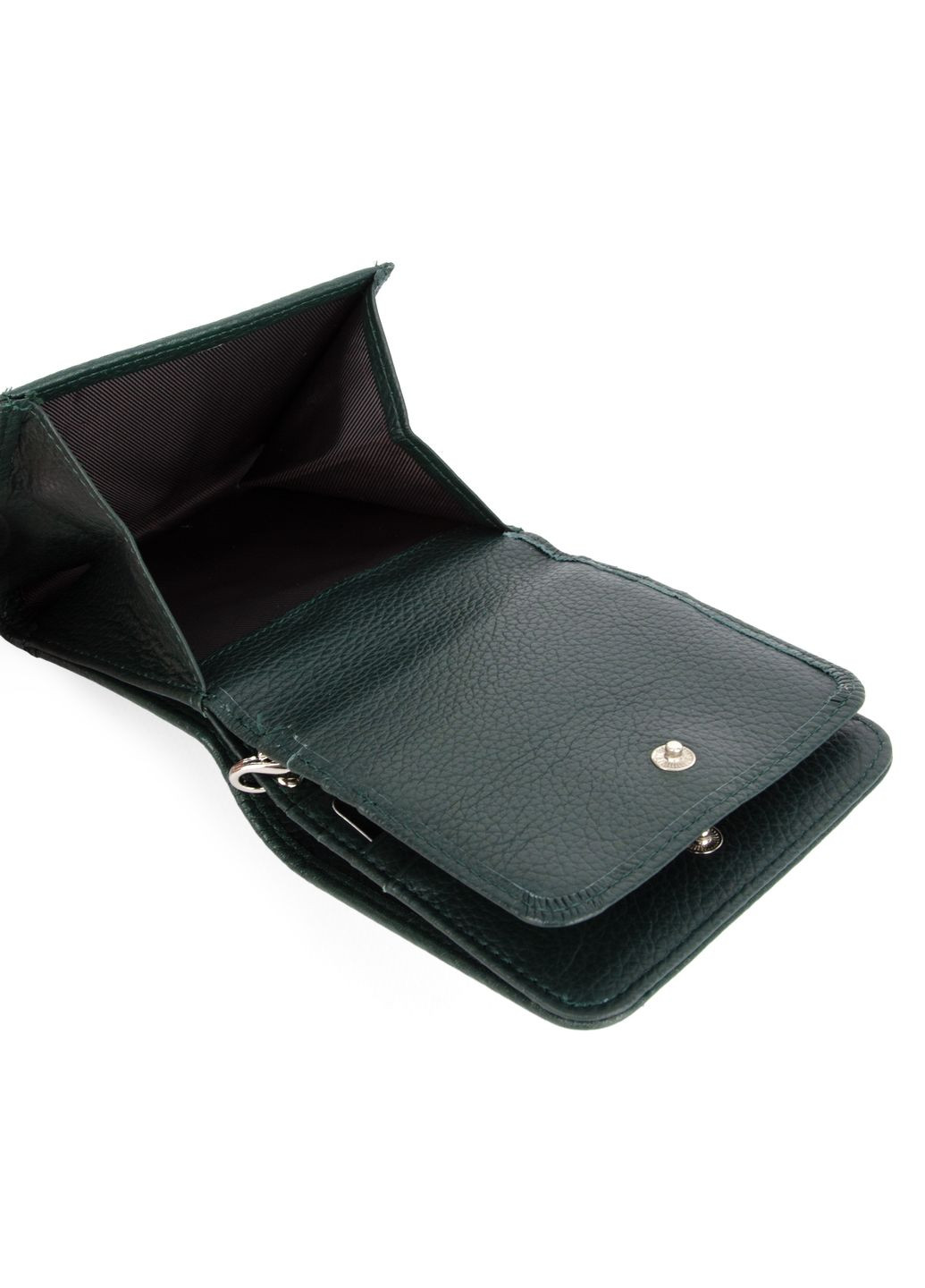 Гаманець жіночий маленький шкіряний Fuerdanni 1831-166 зелений HandyCover (365548091)