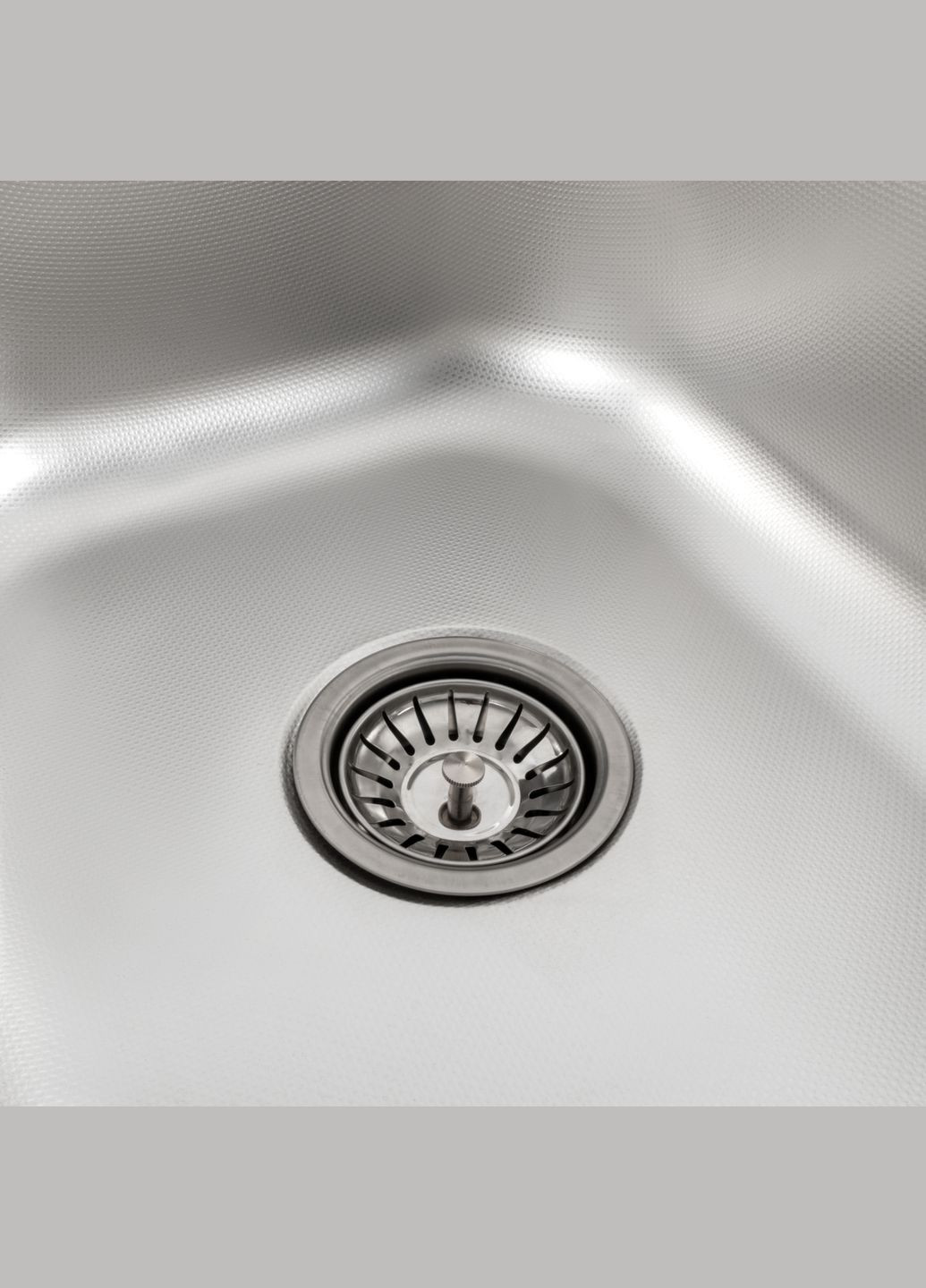 Кухонна мийка з нержавіючої сталі 9550D ДЕКОР (0,8/180 мм) Platinum (269793063)