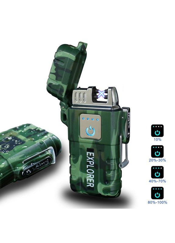 Электроимпульсная зажигалка USB JL 317 арт.6741 Explorer (299314419)