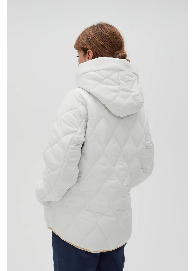 Молочная демисезонная куртка Moodo