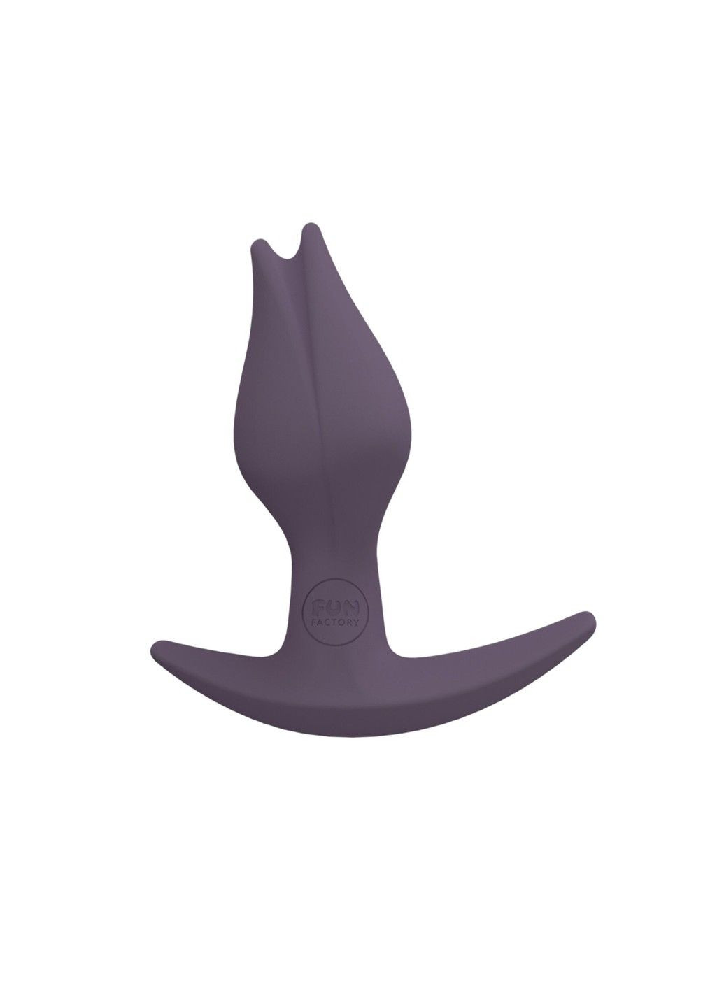 Анальная пробка BOOTIE FEM, фиолетовая, в виде бутона, диаметр 2,9 см, тонкий ограничитель Fun Factory (314871658)